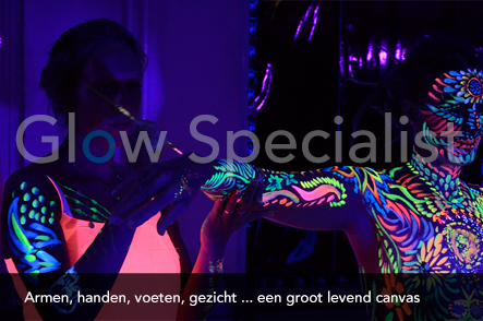 Workshop UV Bodypainten foto 10