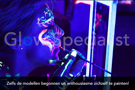 Workshop UV Bodypainten foto 11