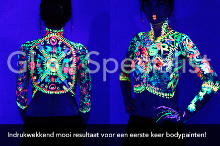 Workshop UV Bodypainten foto 13