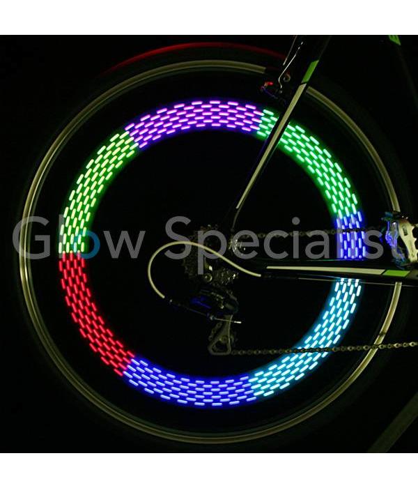 LED FIETSSPAAKVERLICHTING - RAINBOW - koop je bij Glow Specialist ... LED FIETSSPAAKVERLICHTING - RAINBOW - koop je bij Glow Specialist ...