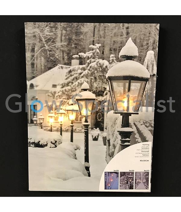 CANVAS SCHILDERIJ MET LED 40 X 30CM - 5 LED - koop je bij Glow ... CANVAS SCHILDERIJ MET LED 40 X 30CM - 5 LED - koop je bij Glow ...