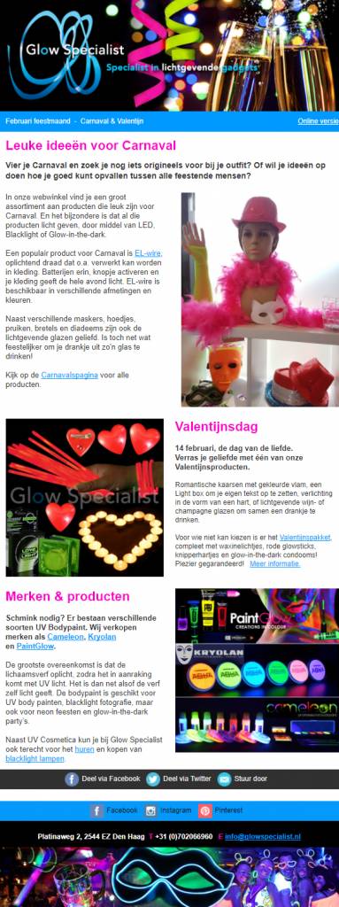 Leuke ideeën voor Carnaval & Valentijn