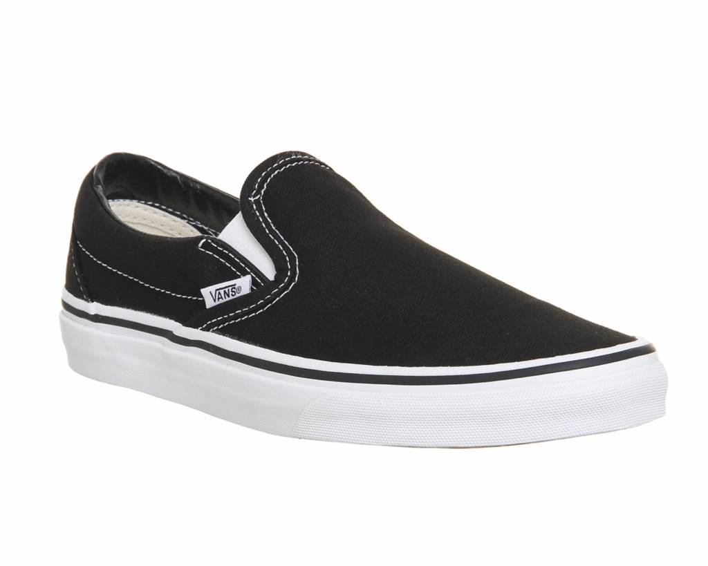 vans slip on black vans slip on black