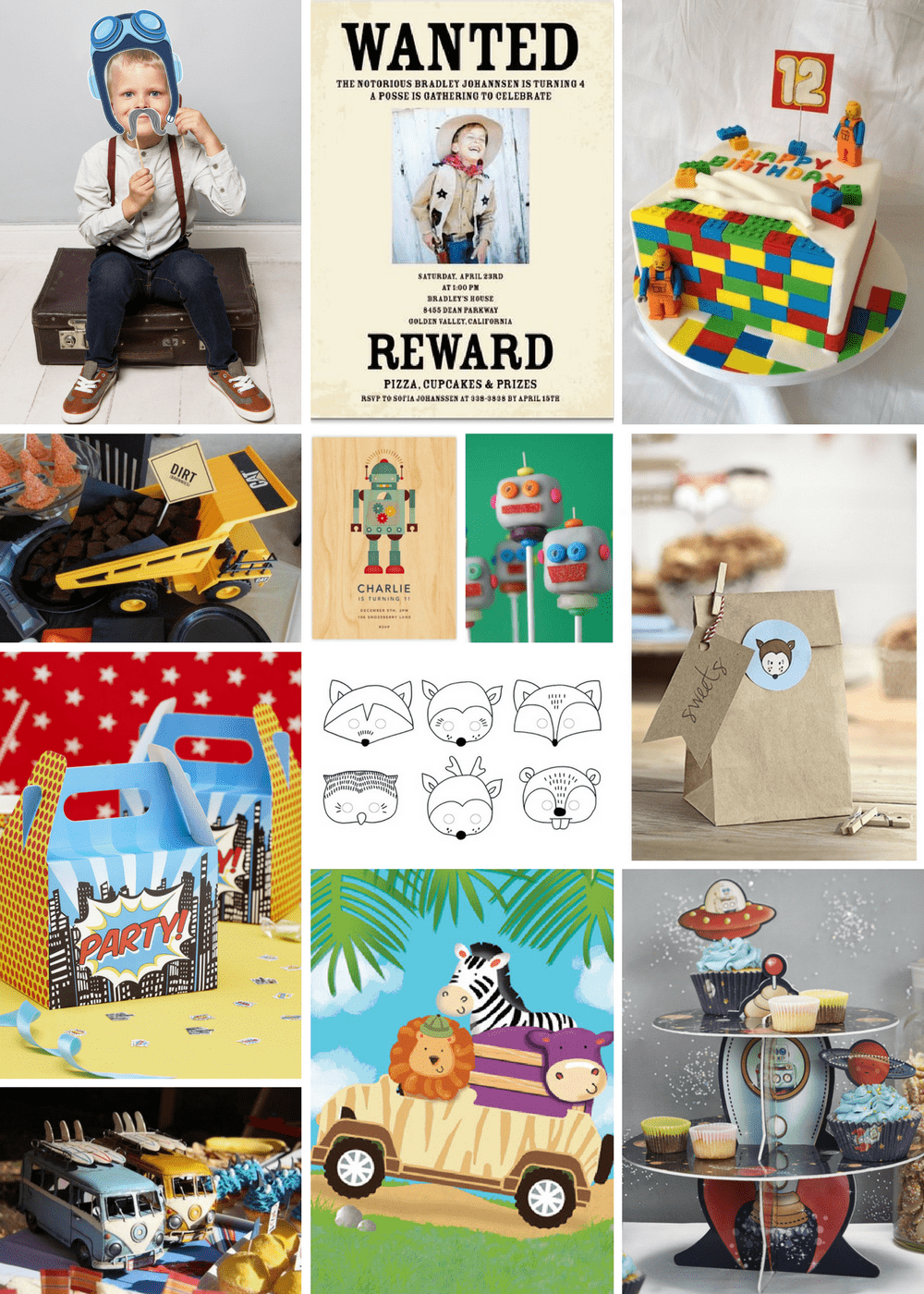 10 stoere kinderfeestje thema's