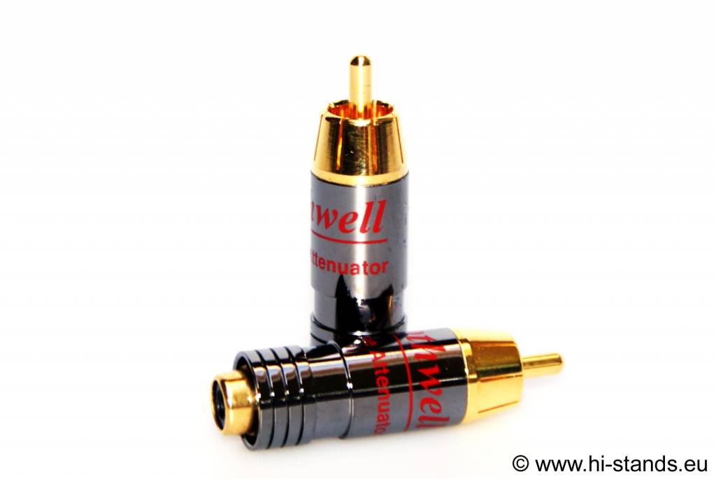 Rothwell RCA inline attenuators HiStands