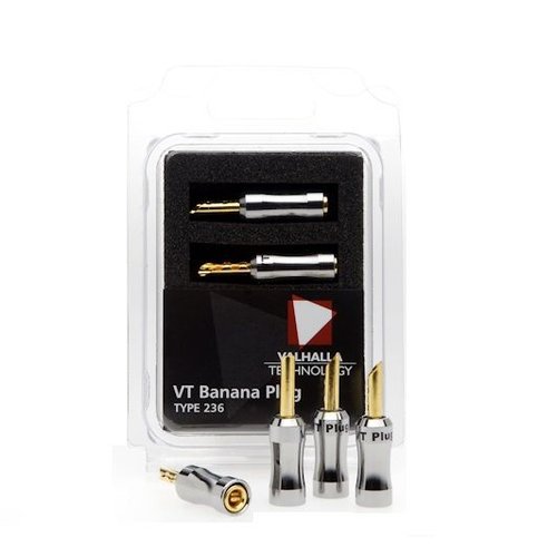 Valhalla Technology VT Banana Plug (4 Stuks) Valhalla Technology VT Banana Plug (4 Stuks)