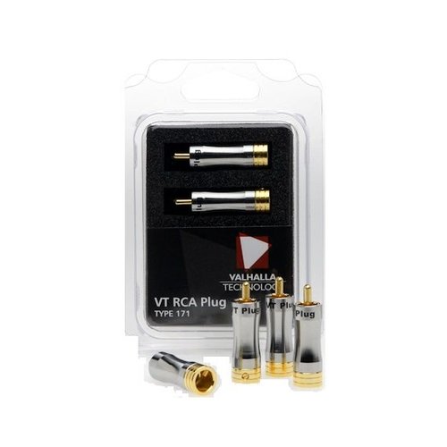 Valhalla Technology VT RCA Plug (4 Stuks) Valhalla Technology VT RCA Plug (4 Stuks)
