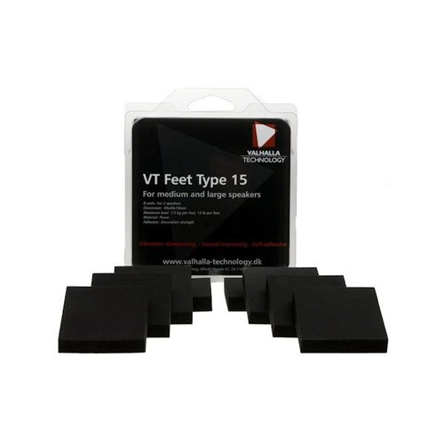 Valhalla Technology Speaker VT feet type 15 (8 Stuks) Valhalla Technology Speaker VT feet type 15 (8 Stuks)
