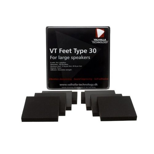 Valhalla Technology Speaker VT feet type 30 (8 Stuks) Valhalla Technology Speaker VT feet type 30 (8 Stuks)