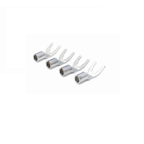 Oyaide SPYT Spade, Zilver (4 Stuks) Oyaide SPYT Spade, Zilver (4 Stuks)