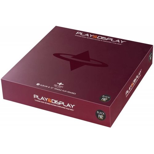 Art Vinyl 3 x Play&Display - Zwart Art Vinyl 3 x Play&Display - Zwart