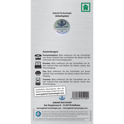 Gabriel Technologie Chip for office applications GDO30 Gabriel Technologie Chip for office applications GDO30