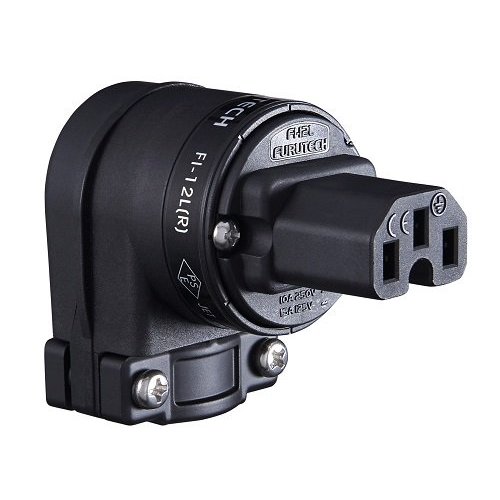 Furutech FI-12L (Rhodium) IEC Plug Furutech FI-12L (Rhodium) IEC Plug