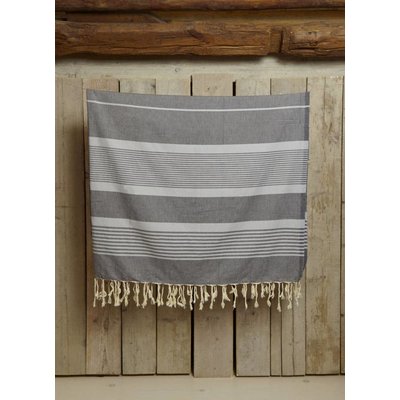 Call it Fouta! hamamdoek XXL Saint Tropez dark grey
