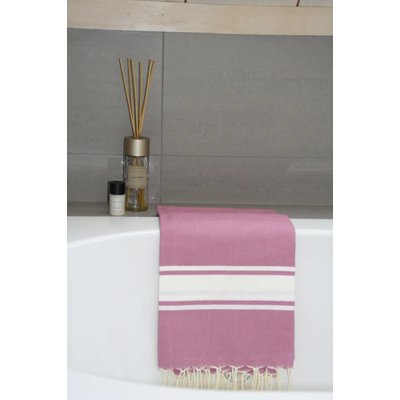 Call it Fouta! hamamdoek Robuste rose bonbon