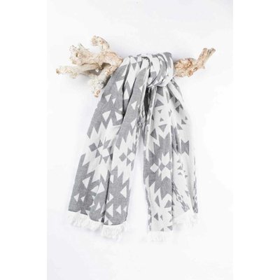 Call it Fouta! hamamdoek Kelim antracite