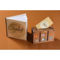 Enveloppendoos travel koffer (klein)