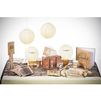 Enveloppendoos travel koffer (klein)