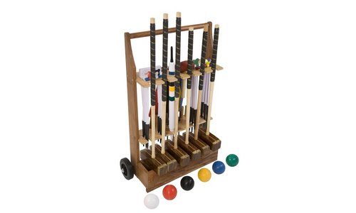 Ubergames 6-Spieler Croquet Set - Profi Krocket Set Aus England