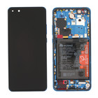 Huawei ELS-N29 P40 Pro Display, Deep Sea Blue/Blau, 02353PJJ