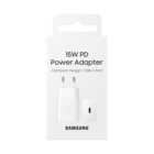 Samsung Samsung USB-C Oplader + USB-C naar USB-C Kabel, EP-T1510XWEGEU, 1M, 3A, 15W, Wit, Blisterverpakking, 8806092709904;EP-T1510XWEGEU