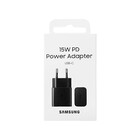 Samsung Samsung USB-C Oplader, EP-T1510NBEGEU, 15W, Zwart, Blisterverpakking, 8806092709874;EP-T1510NBEGEU