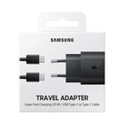 Samsung USB-C Ladegerät + USB-C auf USB-C Kabel, Schwarz, 25W (EP-TA800XBEGWW) | Blisterpackung