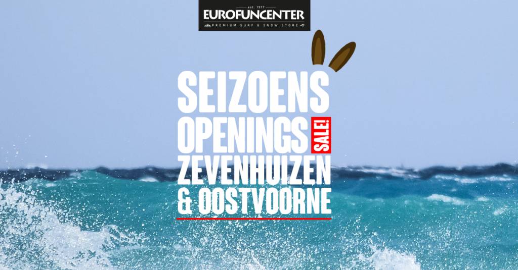 SEIZOENSOPENINGS SALE!!