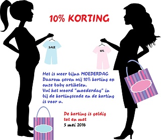 Korting op baby artikelen bij Carmar Trends