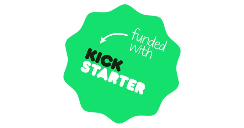 Successful Kickstarter campaign