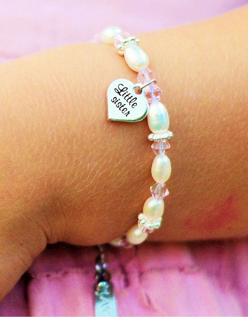 Little Sister Charm Bracelet Infinity Pink Online Kaya Jewellery Uk Kaya Jewellery Bracelet Infinity Pink Little Sister