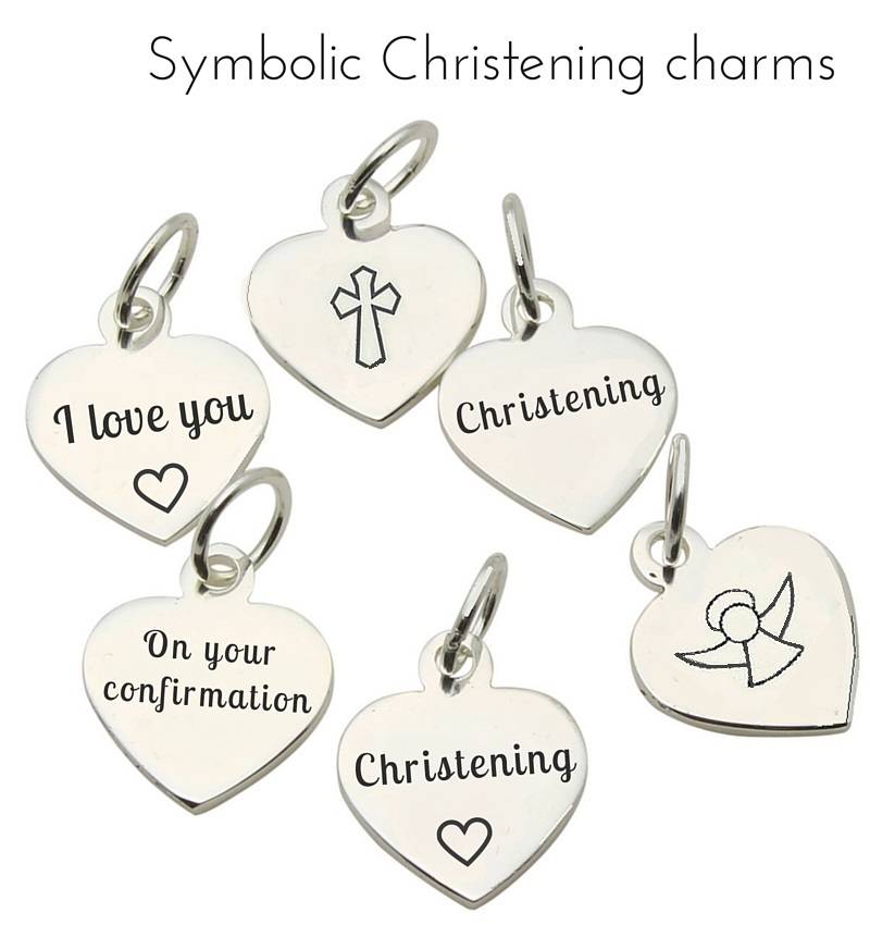 Beautiful Girls Christening Bracelet ‘Princess’ with Small Cross Charm