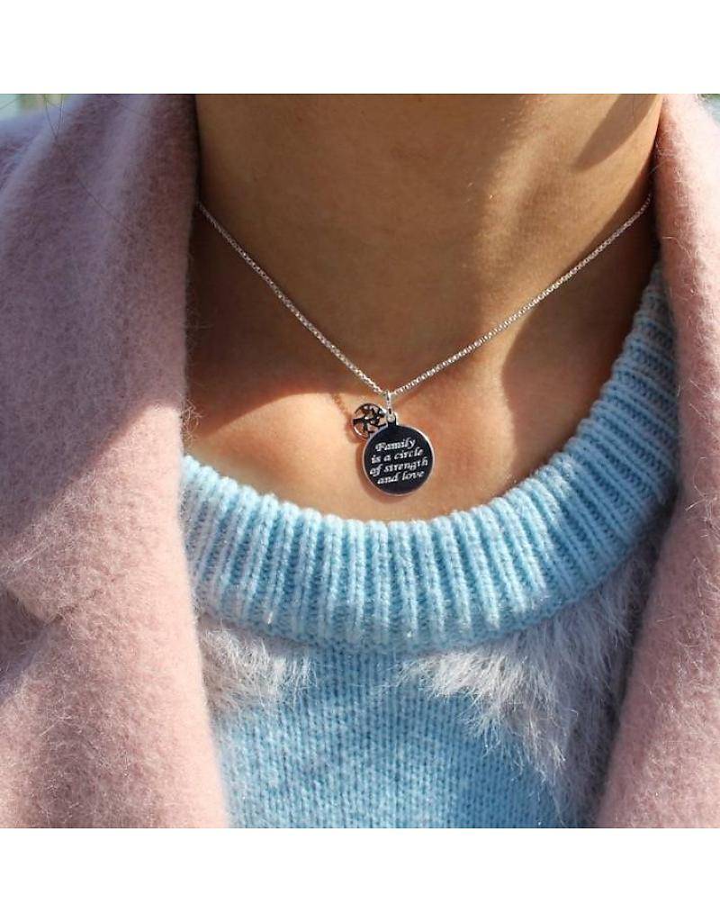 Two chains "Family is a Circle" KAYA jewellery UK