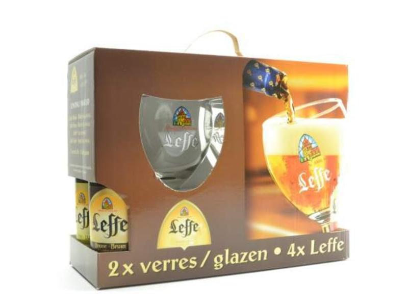 C Leffe Gift Pack 4x33cl 2xgl