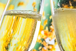 Champagne ontbijt