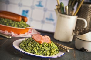 Wijn bij stamppot