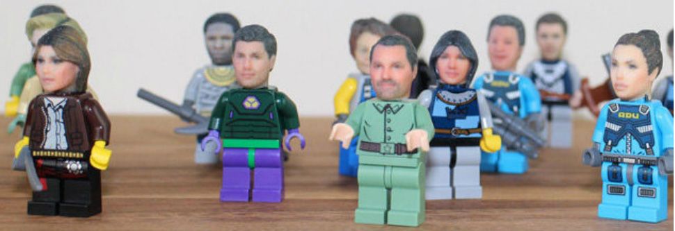 Gaaf! Zet je eigen hoofd op een LEGO-poppetje