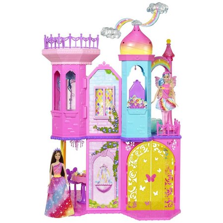 Regenboog Kasteel Barbie - SinQel Regenboog Kasteel Barbie - SinQel