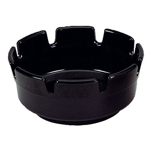 Asbak melamine - zwart 10cm | 530004 - HorecaRama