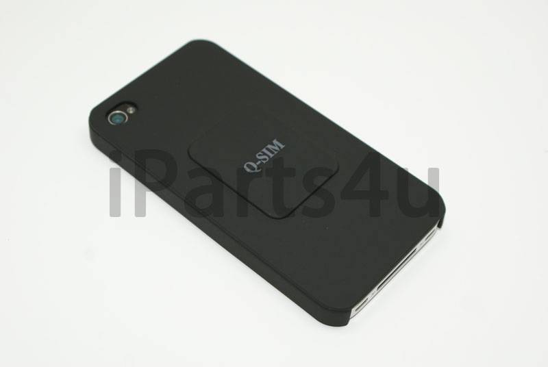 Iparts4U Qsim Dual Simkaart Case Iphone 4S4 iparts4u kopen in de aanbieding