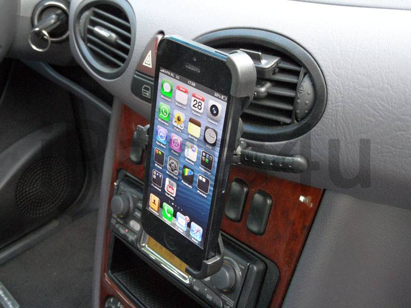 Iparts4U Autohouder Luchtrooster Iphone 55S iparts4u kopen in de aanbieding