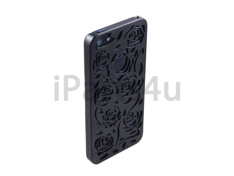 Iparts4U Hardcover Snap Case Iphone 55S Rozen Zwart iparts4u kopen in de aanbieding