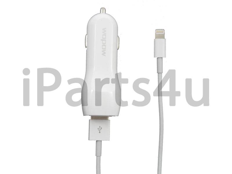 Iparts4U Lightning Iphone 55S66 Plus Autolader Ipad Mini iparts4u kopen in de aanbieding