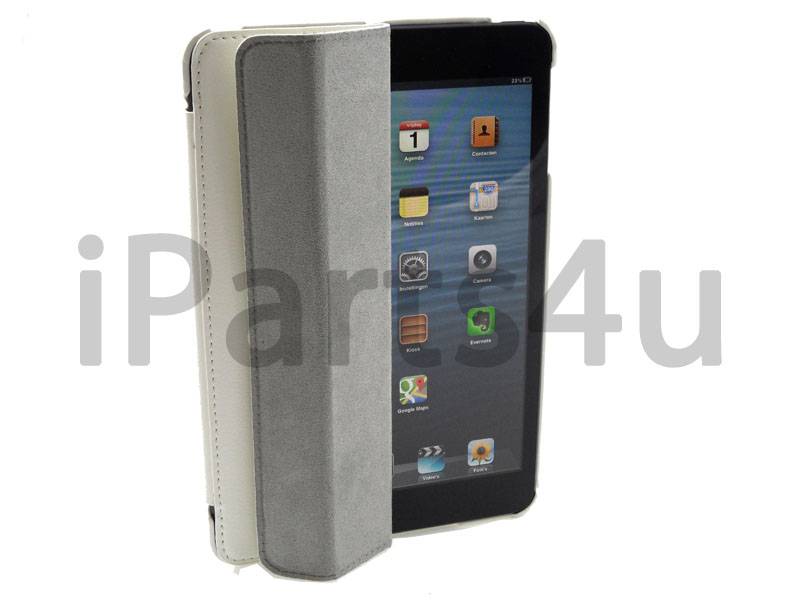 Iparts4U Smartcase Ipad Mini Wit Leer iparts4u kopen in de aanbieding