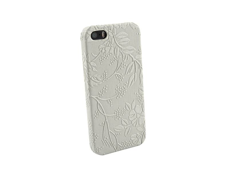 Iparts4U Hardcover Snap Case Hoesje Iphone 55S Bloemen Wit iparts4u kopen in de aanbieding