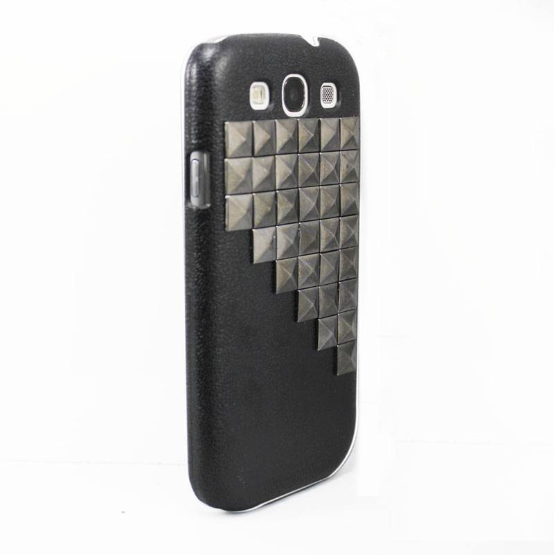 Iparts4U Samsung Galaxy S3 Hardcase Hoesje Studs Zwart iparts4u kopen in de aanbieding
