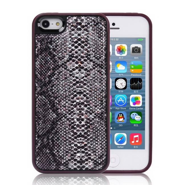 Iparts4U Slang Hardcover Snap Case Hoesje Iphone 55S Gekleurd Zwart iparts4u kopen in de aanbieding