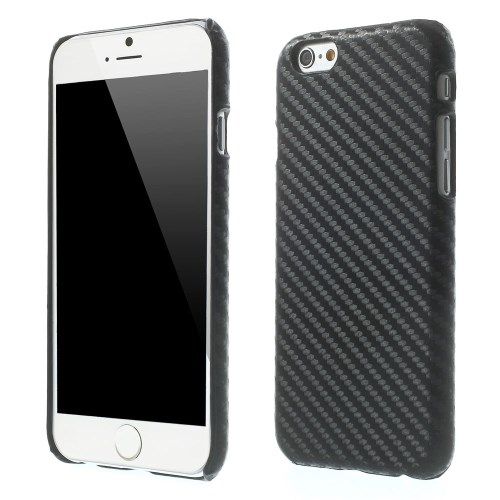 Iparts4U Carbon Hardcover Case Iphone 6 En 6S Zwart iparts4u kopen in de aanbieding