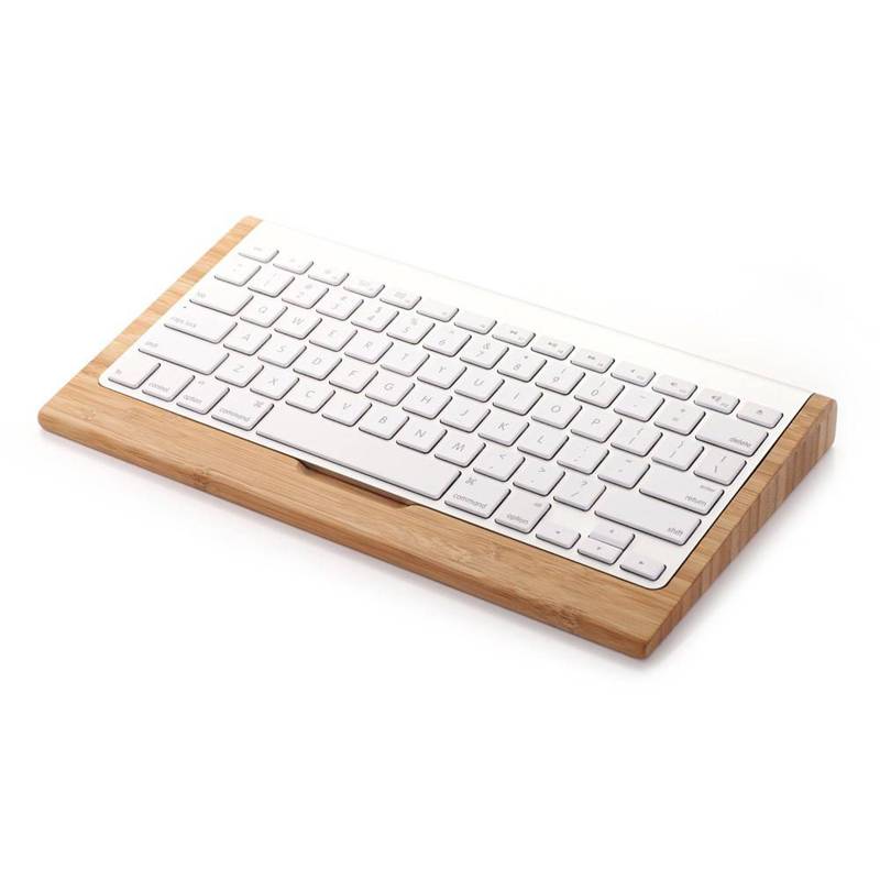 Iparts4U Toetsenbord Houder Apple Wireless Keyboard Licht Bamboe Hout iparts4u kopen in de aanbieding Iparts4U Toetsenbord Houder Apple Wireless Keyboard Licht Bamboe Hout iparts4u kopen in de aanbieding