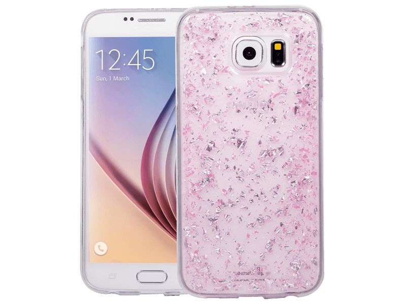 Iparts4U Samsung Galaxy S6 Glitter Hoesje Snippers Roze iparts4u kopen in de aanbieding